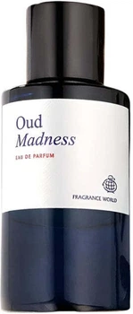 Woda perfumowana unisex Fragrance World Oud Madness 60 ml (6290360378015)