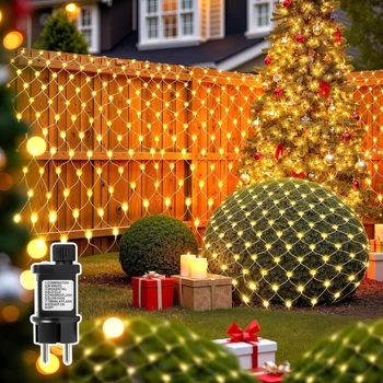 LED-световая сеть уличная (Световая гирлянда-сетка) Focxoio DW3x2m