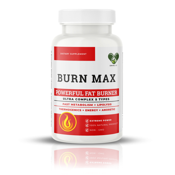 Жироспалювач комплексний BURN MAX 100 капсул EN`VIE LAB мощный, действие 5 в 1