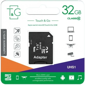 Карты памяти T&G 32 ГБ — купить на ROZETKA | Цены, отзывы, новинки