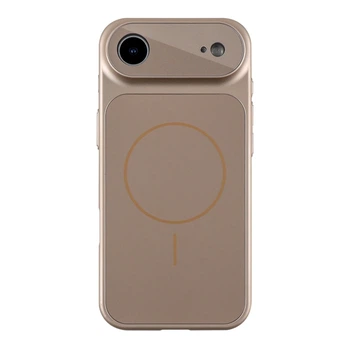 Чохол AG-Glass з защитой камеры и MagSafe для AppleiPhone 17 Air Gold