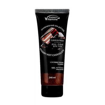 Душ-пілінг для тіла Dessert Hot Chocolate 240 мл (3310) ENERGY of Vitamins 240 мл