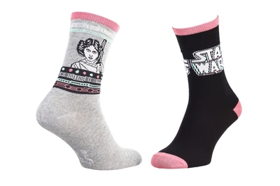 Носки Star Wars PRINCESSE LEIA 2P серый Дети 35 - 41