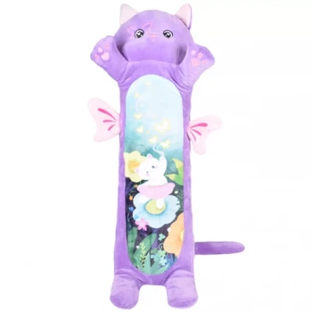 Мягкая игрушка Кот батон HKF2201 Сиреневый shop (2000999380211)