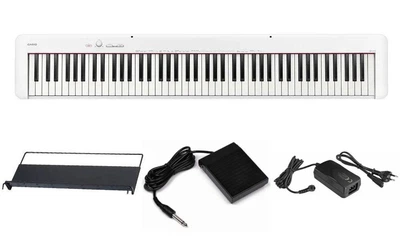 Цифровое пианино Casio CDP-S110 White (CDP-S110WEC7) (педаль, пюпитр, блок питания)