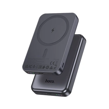 Повербанк Hoco J160 5000 mAh 20W MagSafe Бездротова швидка зарядка Cірий