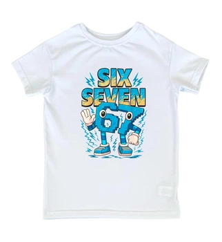 Підліткова футболка для хлопчика Спиногриз SIX SEVEN СПИ-0947 134 см Білий