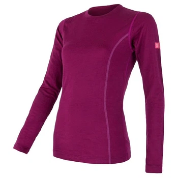 Термокофта жіноча Sensor Merino Active LS SW11MA-lilla-S S лілова