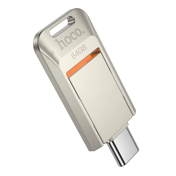 HOCO Smart USB3.0 Type-C rotating USB flash drive (64GB) UD17 |exFAT|