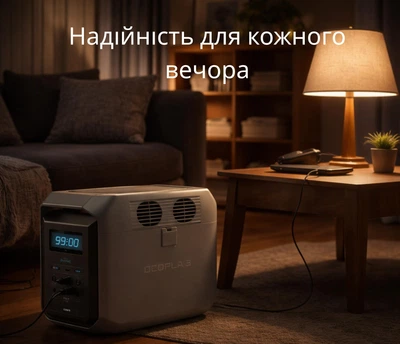 Зарядна станція EcoFlow DELTA 3 UK 1800 Вт 1024 Вт·год LiFePO4 (EFDELTA3-UK) сірий 2100198