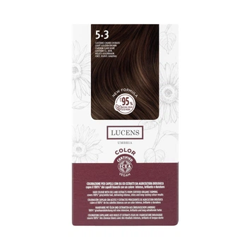 Органічний фарбник для волосся Lucens Umbria Color Kit 5.3 Cioccolato Шоколад 145 мл (0820712)