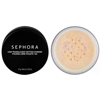 Фиксирующая пудра 12-часовая полупрозрачная Sephora Collection 12HR Translucent Setting Powder, 15g