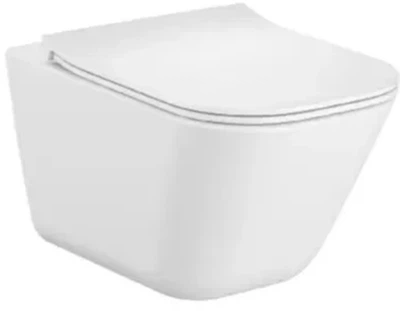 Унитаз подвесной Roca Gap Rimless A34H472000 c сиденьем Ultraslim Soft Close дюропласт