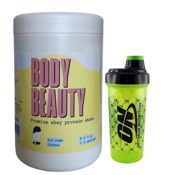 Протеїн Body Beauty Premium WHEY protein shake 450 г + Шейкер