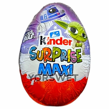 Шоколадне яйце Kinder Maxi Star Wars Зоряні Війни 100 г (0331)