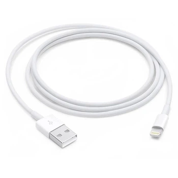 Кабель для зарядки айфона айпад iPhone 6 7 SE 8 X 11 12 13 14 Pro Plus Max Lightning to USB шнур юсб лайтнінг швидка зарядка для Apple iPad AirPods