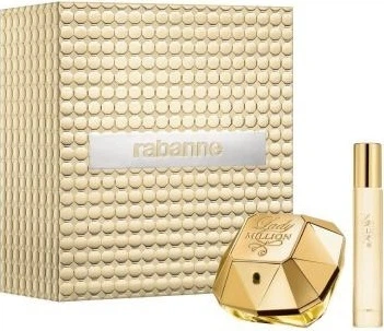 Zestaw damski Paco Rabanne Lady Million Woda perfumowana 80 ml + Miniaturka Woda perfumowana 20 ml (3349668628728)