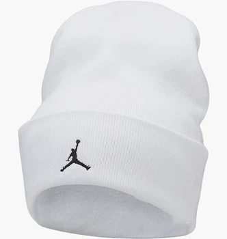 Шапка Jordan U PEAK BEANIE ESS Белый One Size (7dFN4672-100 One Size)
