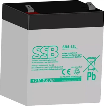 Акумуляторна батарея SSB SB5-12L 12V 5Ah (SB 5-12L)