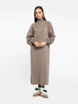 Сукня жіноча Arber Dress t-neck D1 WTR-210 L бежевий (W22.10.16.531)