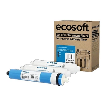 Комплект Ecosoft 6 картриджів для зворотного осмосу