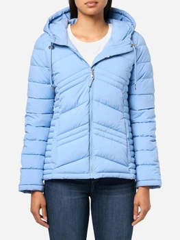 Куртка демисезонная с капюшоном женская Tommy Hilfiger 640319596 XL Голубая (1159851413)