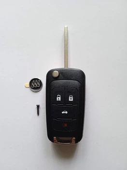 Корпус викидного ключа для Buick Excelle Verano LaCrosse Regal Galakeys 4 кн лезо HU100 (28-02)