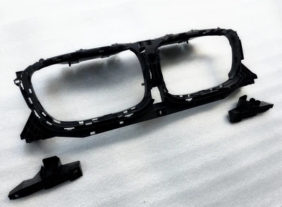 Воздуховод радиатора верх BMW X3 G01 X4 G02 жалюзи TechPro (51647397471)