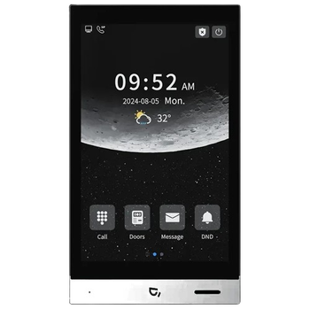Відеодомофон Dnake H616 IPS сенсорний 1280 x 800 PoE RS485 Білий