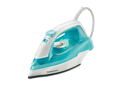 Парова праска SilverCrest SDBG 2200 A1 керамічна підошва 2180 Вт White/Turquoise