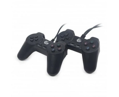 Игровой джойстик Gembird JPD-UB2-01 Black (двойной)