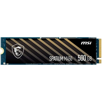 SSD диск MSI Spatium M450 500GB NVMe M.2 PCIe 4.0 TLC 3D NAND (S78