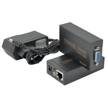 Активний подовжувач VGA сигналу Cat5e / 6e 100м 1080P