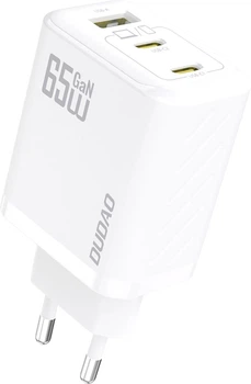 Ładowarka sieciowa Dudao A29 2 x USB-C/1 x USB-A 65W White (6976625334919)