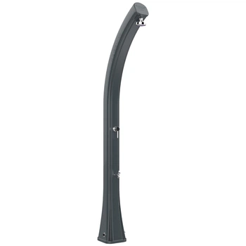 Душ солнечный Aquaviva Happy XL с мойкой для ног, Antracite H420/7016, 35 л