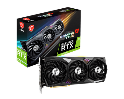Видеокарта MSI GeForce RTX 3070 Ti GAMING X TRIO 8G