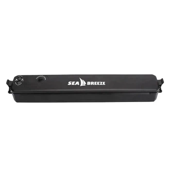 Вакуумный упаковщик SeaBreeze SB-0501, черный, 140 Вт, ширина 290 мм, 10 пак.20*25см