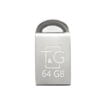 Флеш накопитель USB 64Gb T G Metal TG107, серебристый, USB 2.0 (TG107-64G)