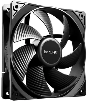 Вентилятор 120 мм be quiet! Pure Wings 3, чорний, 120х120х25 мм, до 1600 об/хв, до 25.5 дБ, 4-pin (PWM, 46 см), підшипник