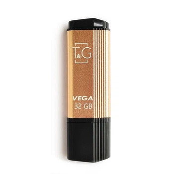 Флеш накопитель USB 32Gb T G Vega TG121, золотистый, USB 2.0 (TG121-32GBGD)
