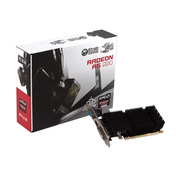 Видеокарта Radeon R5 220, Maxsun, Power Hammer, 2Gb DDR3, 64-bit, VGA/DVI/HDMI, 625/1000 MHz, Low Profile (MS-R5 220 Power Hammer