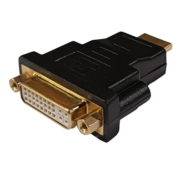 Переходник HDMI (M) - DVI-D (F), STLab, черный (U-994-DVI-F)