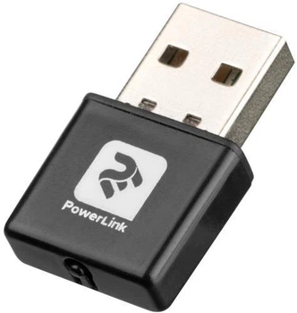 Сетевой адаптер USB 2E PowerLink WR812 N300, черный, 2.4GHz (802.11b/g/n), чип RTL8192 (2E-WR812)