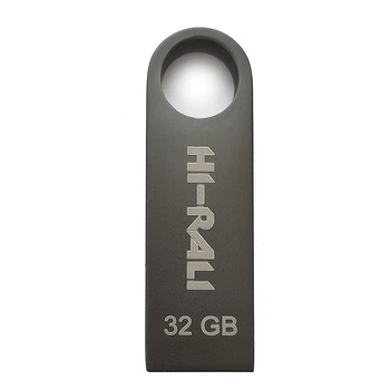 Флеш накопитель USB 32Gb Hi-Rali Shuttle, черный, USB 2.0 (HI-32GBSHBK)