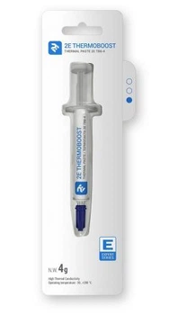 Термопаста 2E Thermoboost Expert, 4 г, шприц, 5.6 Вт/мК, -30°C / +280°C (2E-TB6-4)