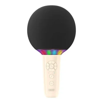 Мікрофон XO BE50 бежевий bloetooth 5.3/3.5 мм 1200 mAh (BE50.бежевий)