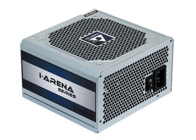 Блок живлення 600 Вт, Chieftec IARENA, сріблястий, 80+ Standart, Active PFC, 120 мм, 2xMolex / 6xSATA / 2x6+2-pin / 1x4+4-pin /