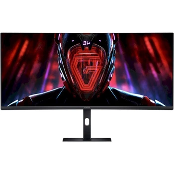 Монітор 34' Xiaomi Gaming Monitor G34WQi, чорний, WLED, VA, 3440x1440 (21:9), 180 Гц, 1 мс, 350 кд/м?, 4000:1, 1500R, 178°/178°,