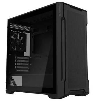 Корпус Gigabyte C102 GLASS, черный, Mid Tower, без БП, для Micro ATX / Mini ITX, 2xUSB 3.0, макс. CPU - 165 мм / VGA - 410 мм,