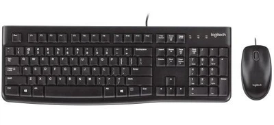 Комплект Logitech MK120, черный, USB (920-002563)